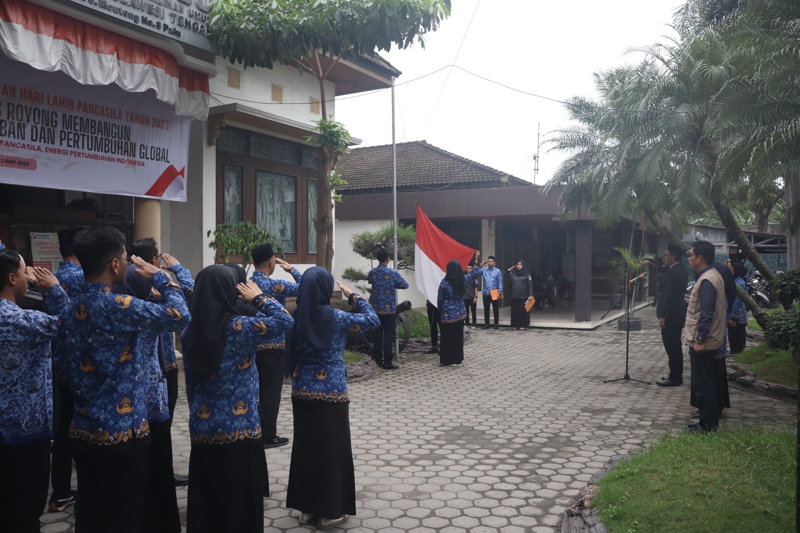 Bawaslu Sulteng Peringati Hari Lahir Pancasila