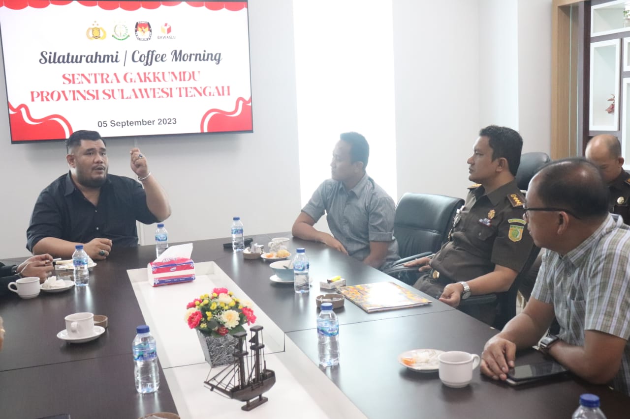IKP Tunjukkan Sulawesi Tengah Rawan Tinggi Politik Uang, Sentra Gakkumdu Diminta Semakin Solid