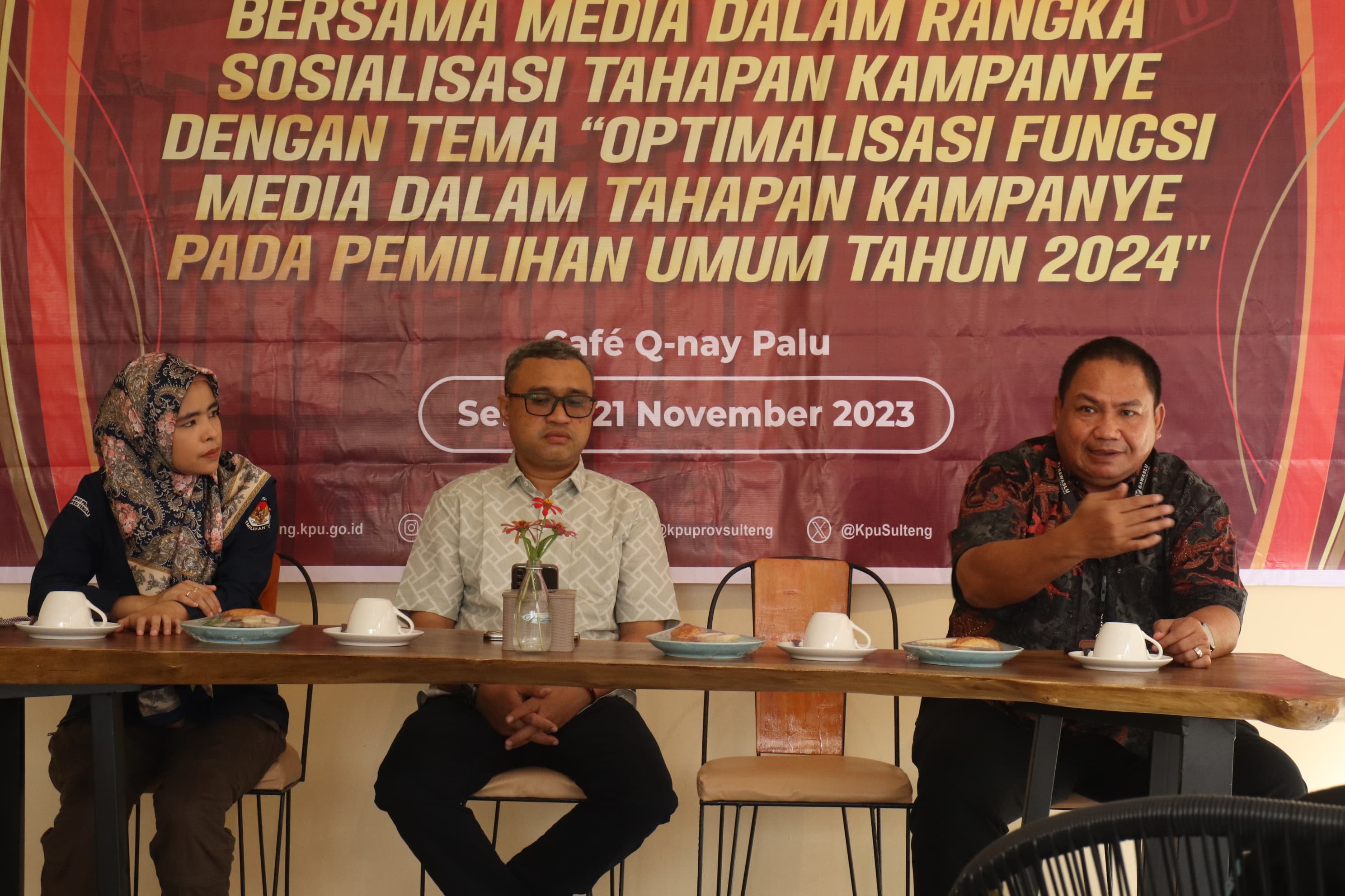 Rasyidi Bakry : Media Berperan Penting Dalam Memberikan Pendidikan Pemilu Pada Masyarakat