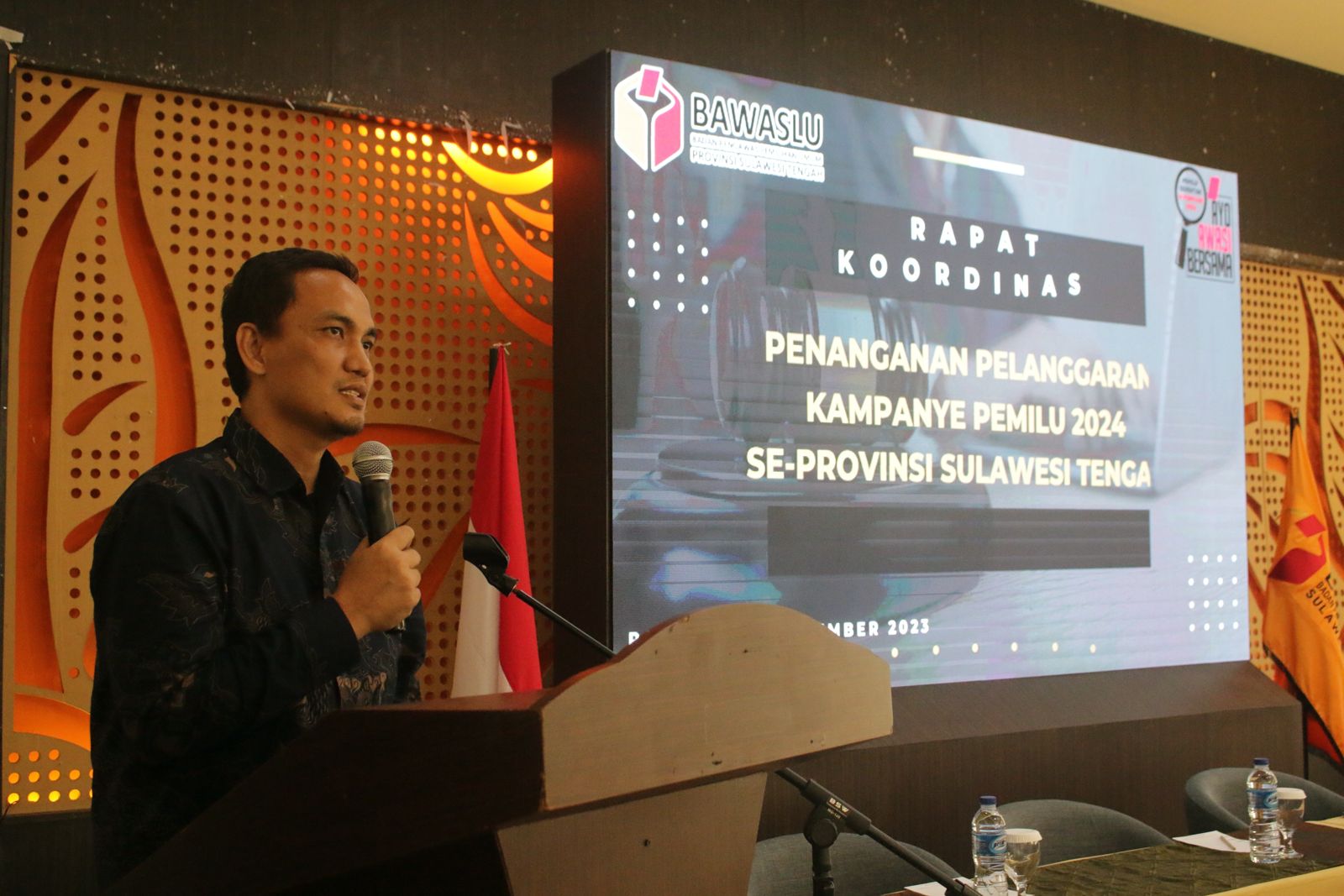Bawaslu Sulteng Intensifkan Pengawasan, Nasrun Minta Kolaborasi Kelompok Kerja