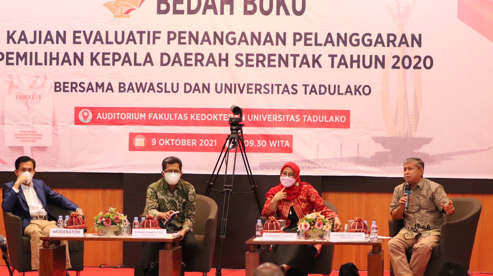 Bedah Buku di Sulteng, Dewi Ajak Kampus Perbaiki Kualitas Pemilu Lewat Kajian Kebijakan