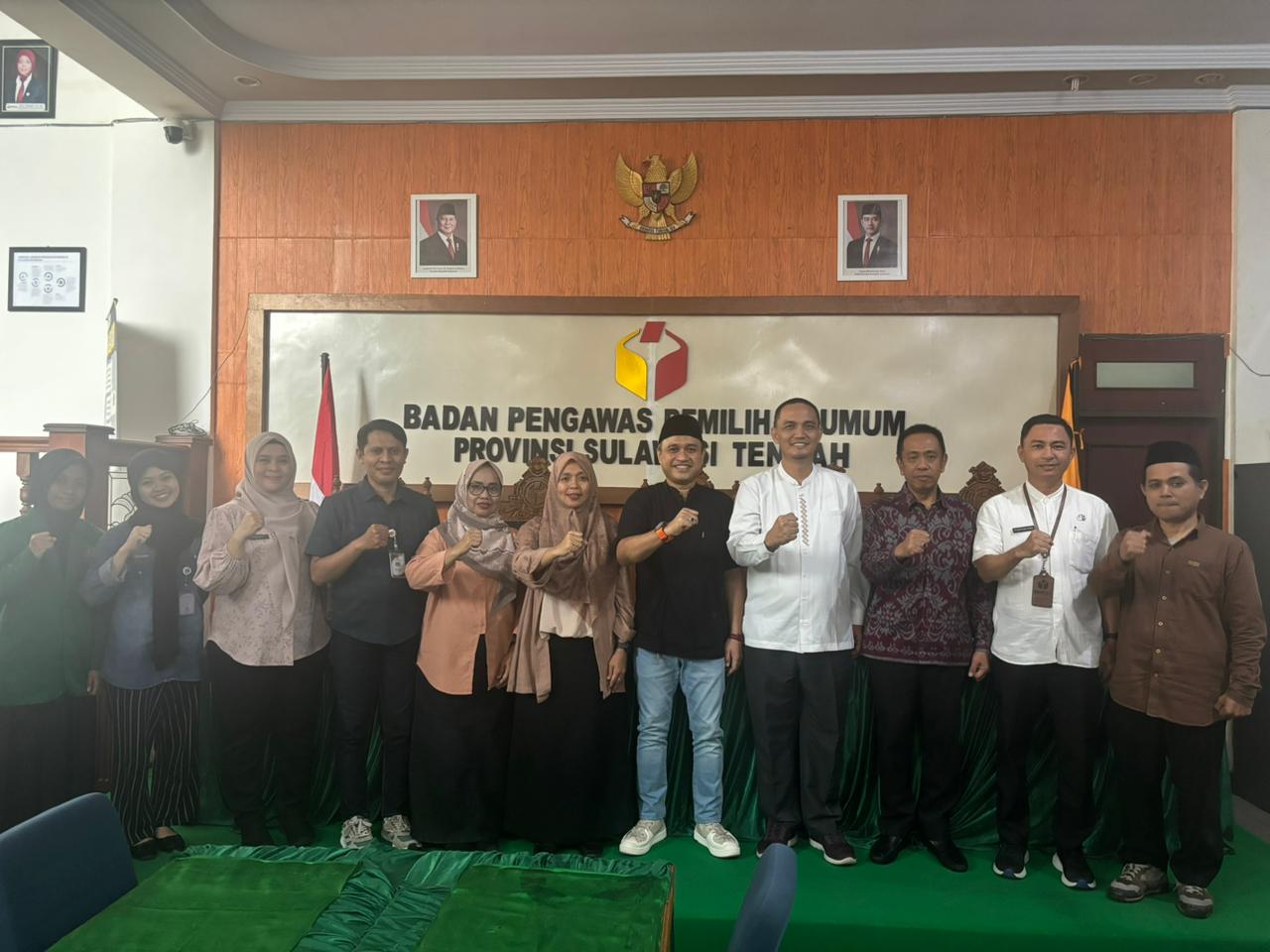 Bawaslu–KPU Sulteng Perkuat Koordinasi Pemutakhiran Data Pemilih