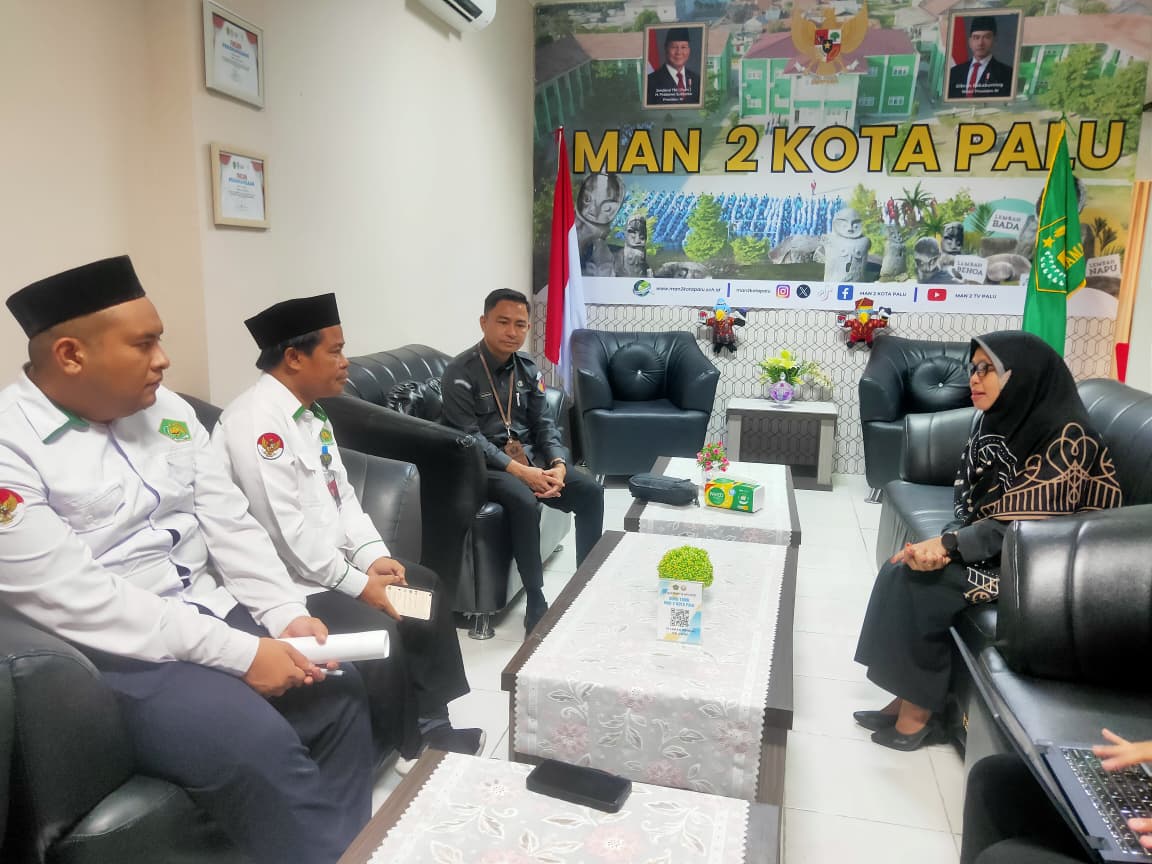 Bawaslu Sulteng Bangun Sinergi Kepemiluan dengan MAN 2 Palu