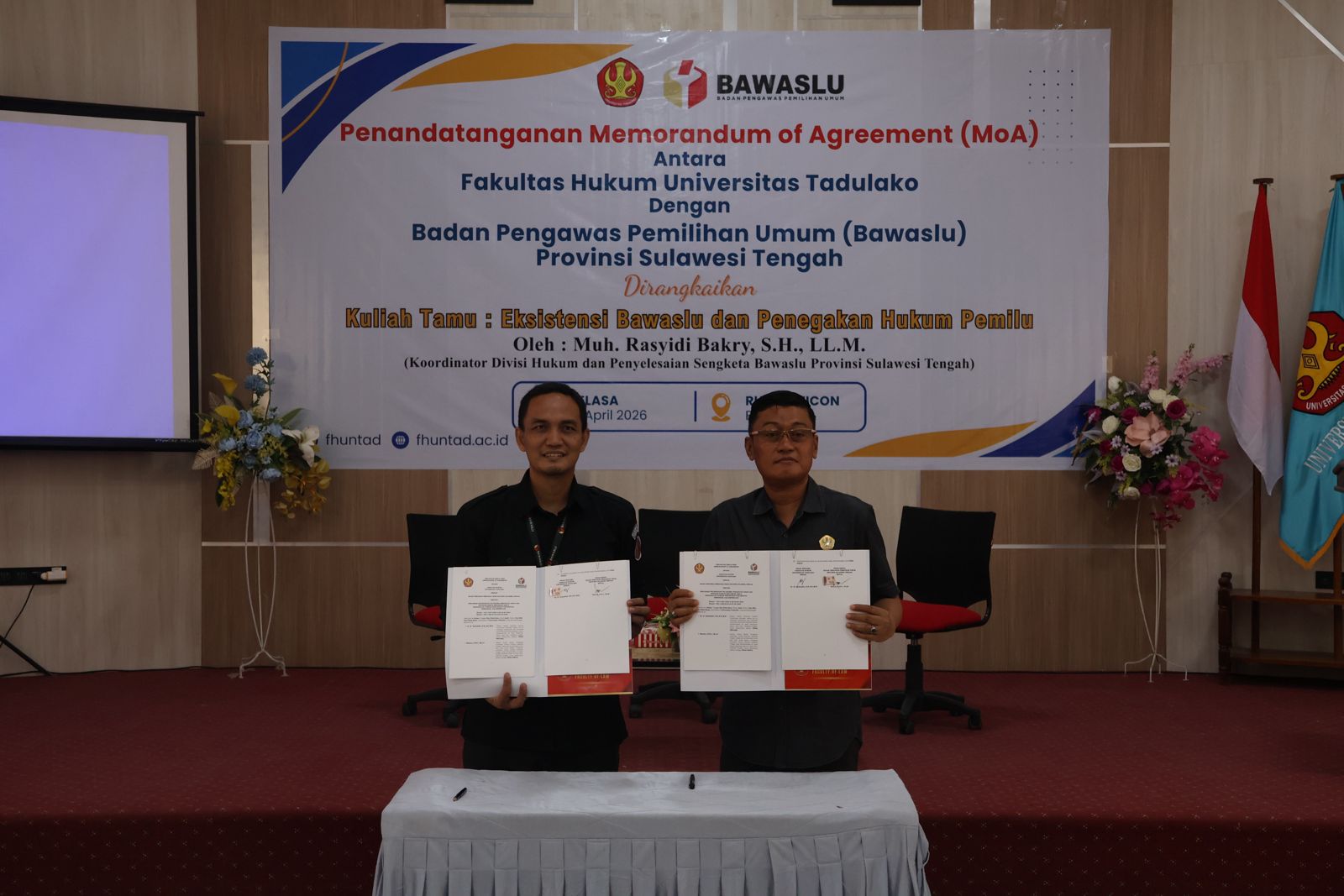 Bawaslu Sulteng Perkuat Kolaborasi Akademik dengan Untad (1)