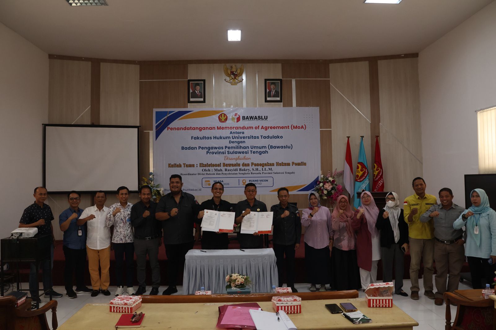 Bawaslu Sulteng Perkuat Kolaborasi Akademik dengan Untad