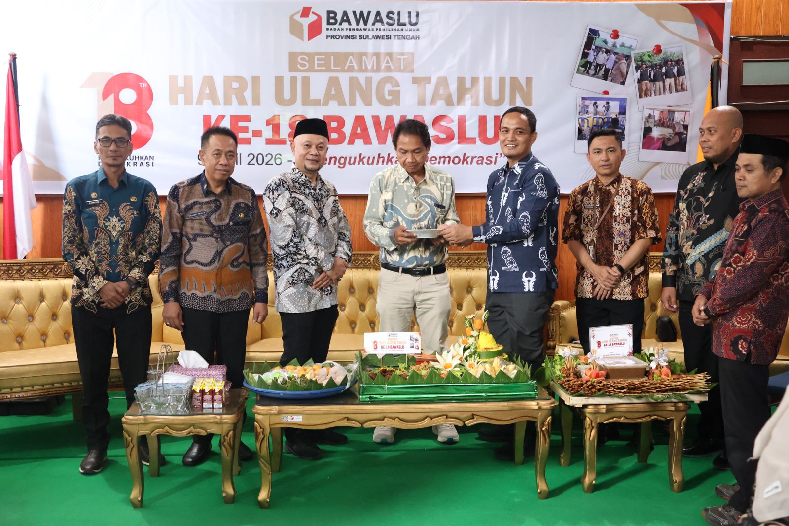 HUT Bawaslu ke-18, Bawaslu Sulteng Teguhkan Komitmen Demokrasi