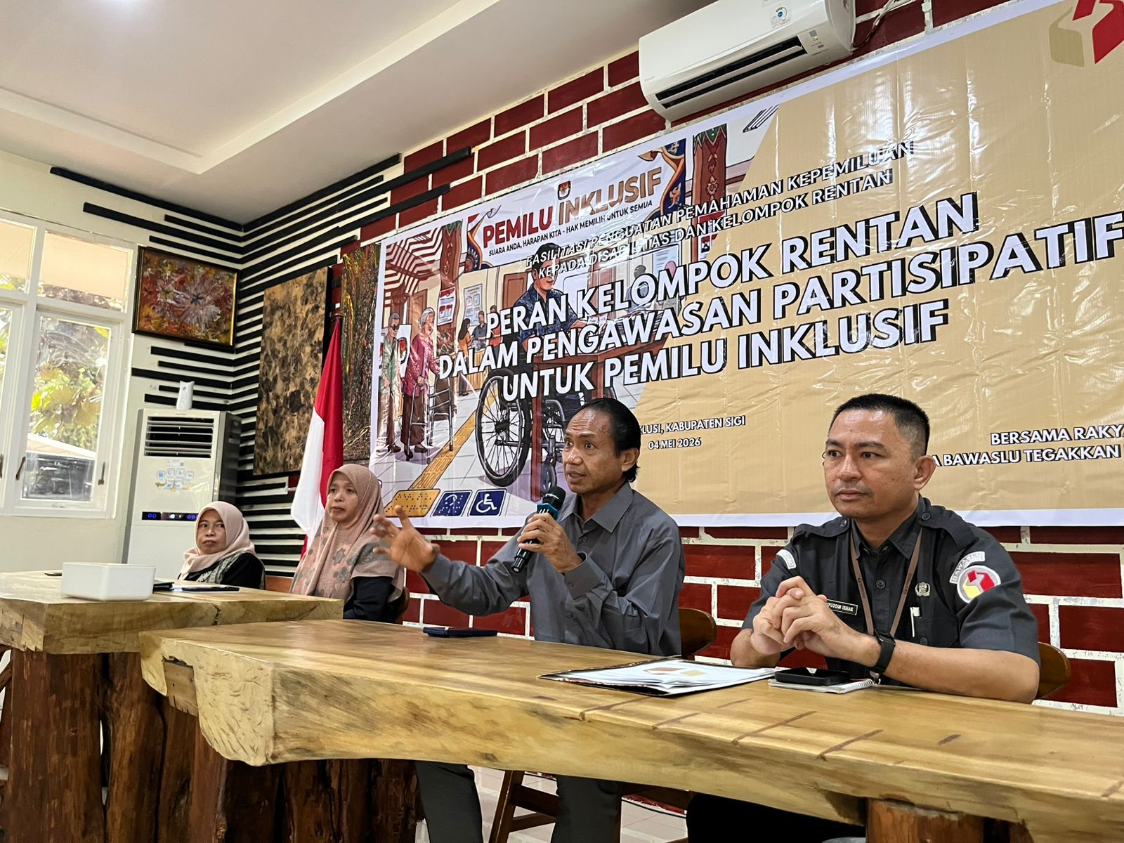 Bawaslu Sulteng Dorong Pemilu Inklusif Libatkan Kelompok Rentan
