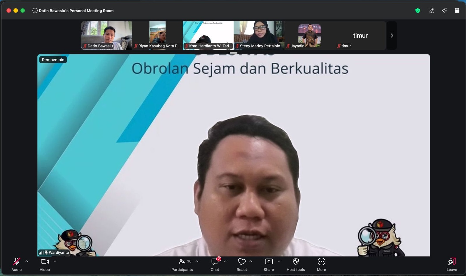 “Obesitas” Bahas Tantangan Penanganan Pelanggaran Pasca Pemilu