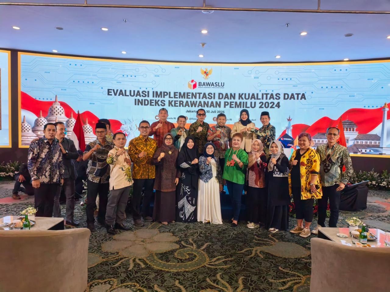 Dewi Tisnawaty Hadiri Evaluasi IKP 2024 Perkuat Pencegahan Pemilu