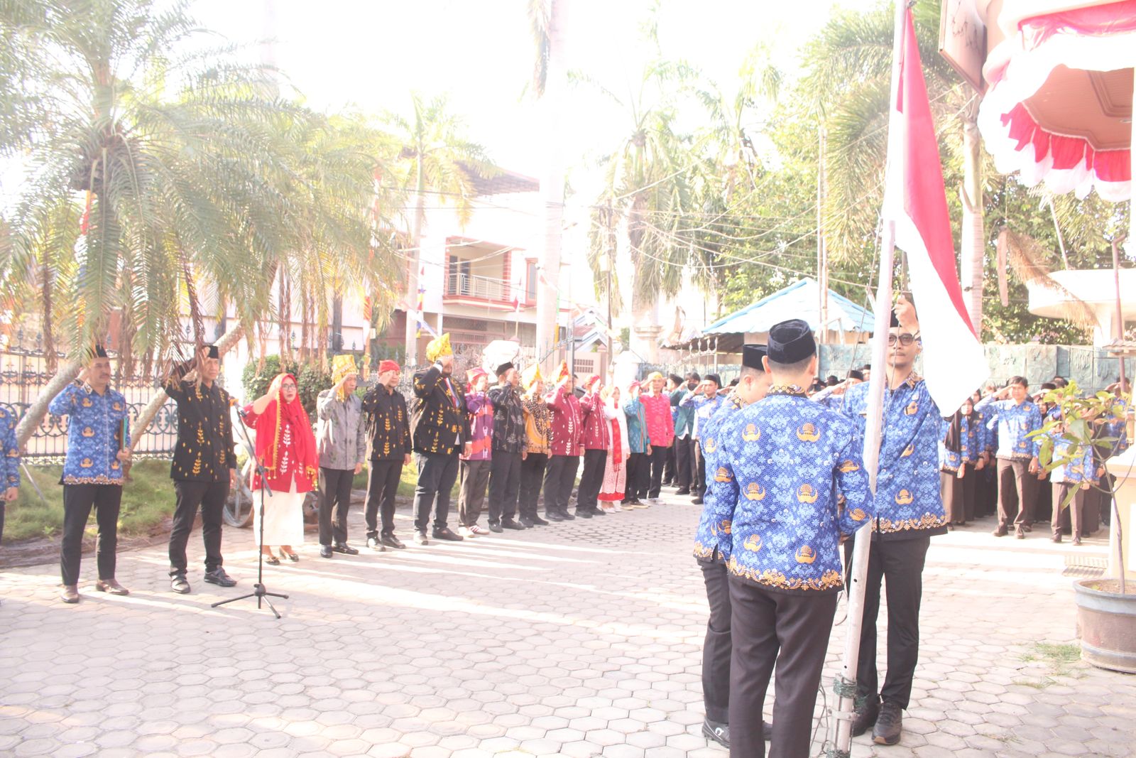 Rasyidi Ajak Jajaran Teladani Semangat Perjuangan Pahlawan(1)