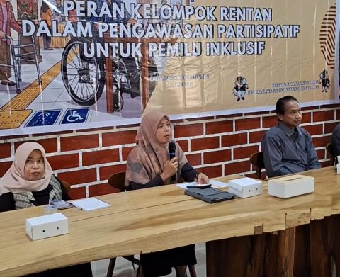 Dewi Tegaskan Pengawasan pemilu tanggung jawab bersama