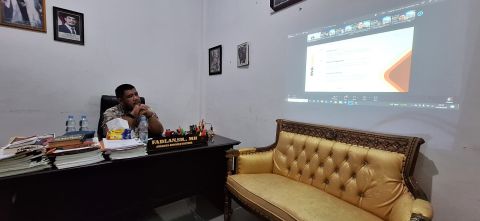 Fadlan Ikuti Persiapan Tahap Nasional Debat Penegakan Hukum Pemilu