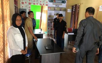 Supervisi di Donggala, Jamrin Pastikan Kesiapan Sarpras Perkantoran Panwaslu Kecamatan