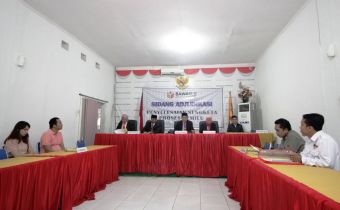 BAWASLU Sulteng Bacakan Putusan Sengketa Proses Pemilihan Umum
