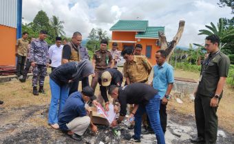 Bawaslu Sulteng Awasi Langsung Pemusnahan Surat Suara Lebih PSU Parigi Moutong