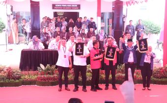 Bawaslu Sulteng Awasi Langsung Pengundian Nomor Urut Pasangan Calon di Pilgub 2024