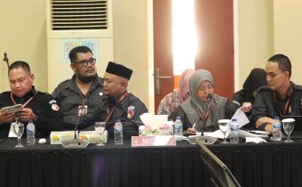 Bawaslu Sulteng Awasi Rapat Pleno Terbuka Rekapitulasi Hasil Pemilu 2024 Tingkat Provinsi