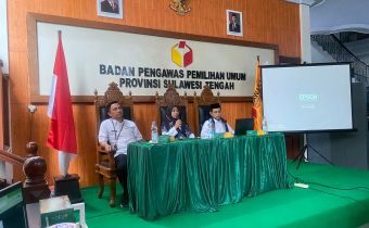 Bawaslu Sulteng Gelar In House Training Pengelolaan Arsip dan Evaluasi Aplikasi Srikandi