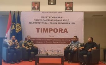 Bawaslu Sulteng Hadiri FGD Kemenkumham Antisipasi Kerawanan Keimigrasian Jelang Pilkada