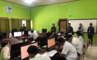 Bawaslu Sulteng Pantau Ujian CAT Panwaslu Kecamatan di Sigi dan Tojo Una-Una