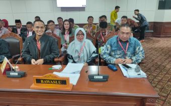 Bawaslu Sulteng Sampaikan Keterangan dalam Sidang Sengketa Pemilu di Mahkamah Konstitusi