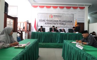 Bawaslu Sulteng Tetapkan KPU Banggai Langgar Administratif Pemilu