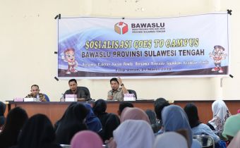 Bawaslu Sulteng Goes to Untad