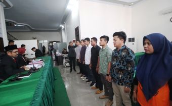 Bawaslu Banggai Hadirkan 7 Orang Saksi