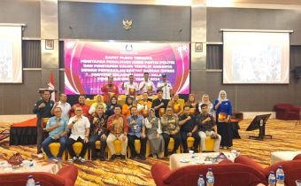 Ketua Bawaslu Sulteng Nasrun Awasi Penetapan Perolehan Kursi dan Calon Terpilih DPRD Sulawesi Tengah