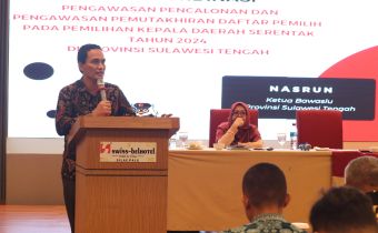 Nasrun Minta Jajaran Awasi Ketat Tahapan Pencalonan dan Penyusunan Daftar Pemilih