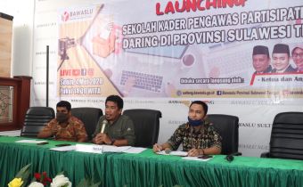 Optimalisasi Fungsi Pencegahan Dimasa Pandemi, Bawaslu Sulteng Kembali Menghimbau Pemda Dan Parpol