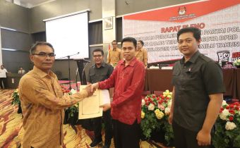 Ruslan Apresiasi Kinerja KPU Provinsi Beserta Jajarannya