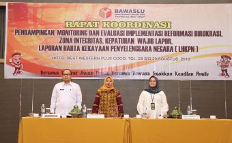 Membangun Zona Integritas Bawaslu Sulteng