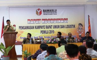 Bawaslu Sulteng Susun Strategi Pengawasan Kampanye Rapat Umum
