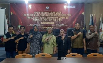 Rasyidi Kawal Ketat Detik Terakhir Perpanjangan Pendaftaran Calon Bupati Parigi Moutong