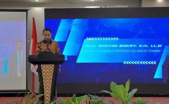 Rasyidi: Pendidikan Pengawasan Partisipatif Harus Diperkuat Pasca Pemilu