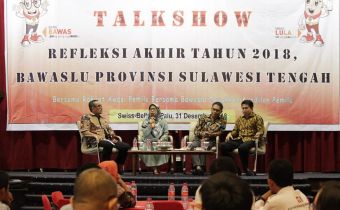 Refleksi Akhir Tahun 2018 Bawaslu Provinsi Sulawesi Tengah