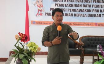 Sutarmin Imbau Panwascam beri Saran Perbaikan  untuk Segera Ditindaklanjuti  PPK