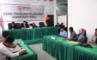 Sidang Keenam Bahas Kesimpulan Dugaan Pelanggaran Administratif Pemilu