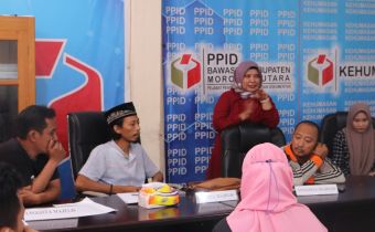 Darmiati Beri Penguatan Serta Simulasi Penyelesaian Sengketa Kepada Bawaslu Kabupaten Morowali Utara