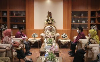 Audiensi dengan Wakil Gubernur, Bawaslu Sulteng Bahas Anggaran Hibah Pemilihan Serentak Tahun 2024