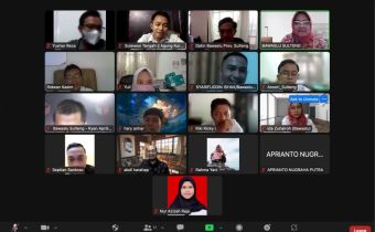 Sekretariat Bawaslu Sulteng Gelar Review Penyusunan SKP PNS