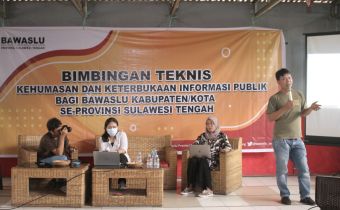 Bawaslu Sulteng Perkuat Keterampilan Personil Humas dan Datin Bawaslu Kabupaten/Kota, Melalui Bimtek Kehumasan dan Keterbukaan Informasi Publik