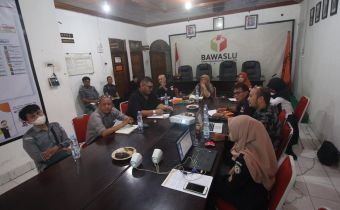 Supervisi Persiapan Penyelesaian Sengketa, Bawaslu Sulteng Bangun Persamaan Persepsi dengan Bawaslu Kabupaten/Kota
