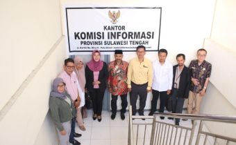 Komitmen Semakin Serius, Bawaslu Sulteng Silaturahmi ke Komisi Informasi Sulteng