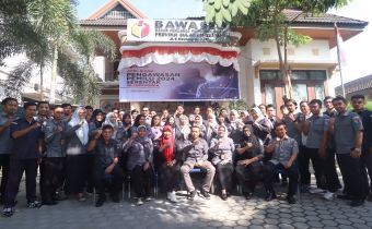 Serentak, Bawaslu Sulteng Ikut Gelar Apel Siaga Sambut Tahapan Pemilu 2024