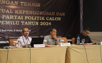 Jamrin Jelaskan 4 Potensi Kerawanan Tahapan Verifikasi Faktual Pendaftaran Partai Politik