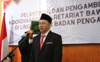 Koordinator Sekretariat Bawaslu Banggai Resmi Dilantik
