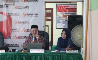 Bawaslu Sulteng Minta Panwaslu Kecamatan Utamakan Pencegahan dalam Mengawasi