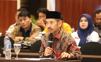 Dua Hal ini Jamrin Sampaikan saat Hadiri Uji Publik Rancangan Daerah Pemilihan dan Alokasi Kursi DPRD